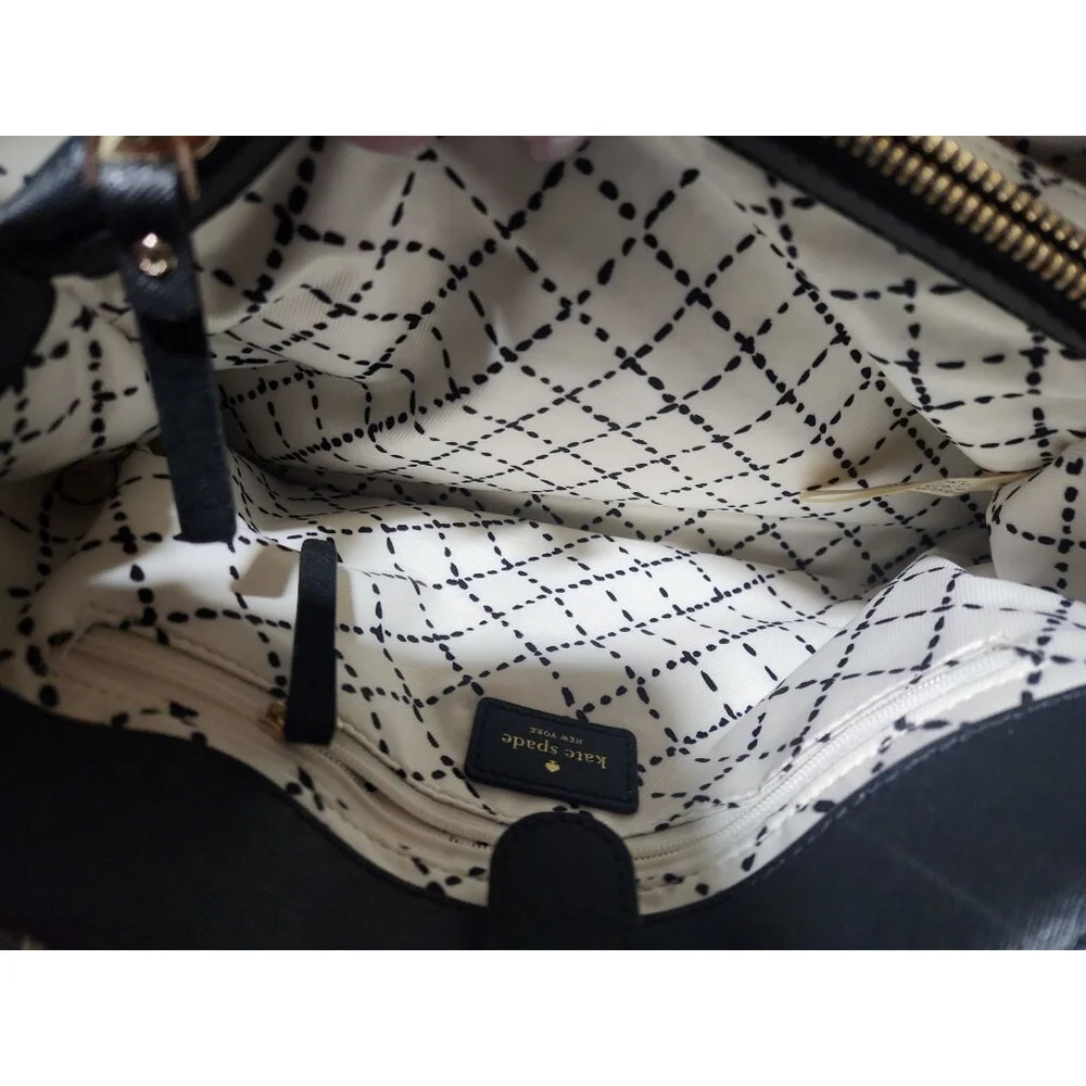 Kate Spade Black Medium Satchel Shoulder Bag